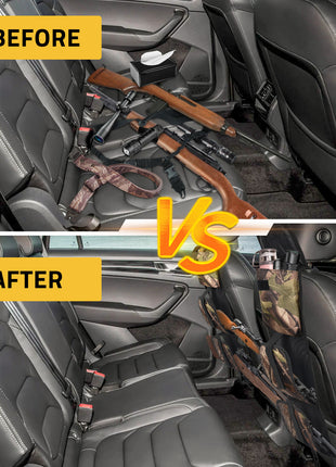 Adjustable Gun Holder with Sling Belt for Cars