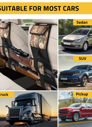 Seat Back Gun Rack Suitable For Most Cars