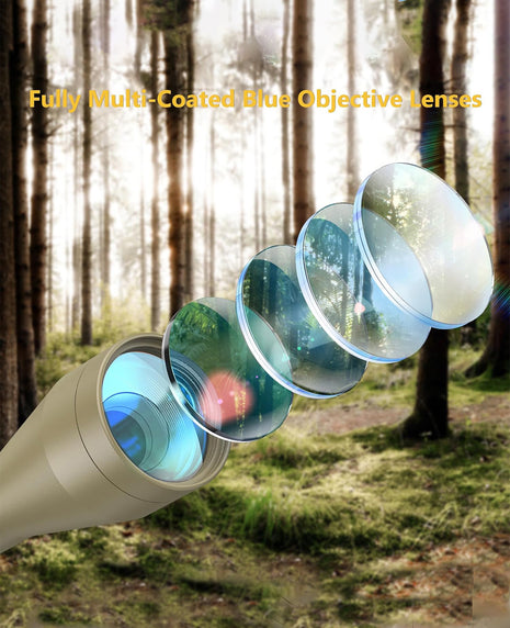 The best rifle scope with fully multi-coated objective lens