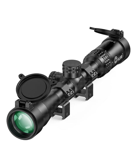 CVLIFE 3-9x40 Scope BDC Reticle Optics with 20mm Scope Rings