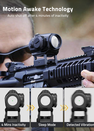 Motion Awake Green Dot Sight with Sleep Mode