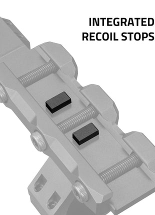Cantilever Scope Mount with Integrated Recoil Stops