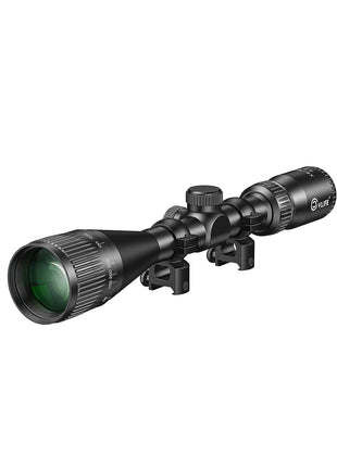 CVLIFE 4-12x44 AO Scope Mil-dot Optics with 20mm Scope Rings