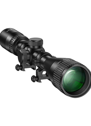 4-12x44 Riflescope with 20mm Scope Rings