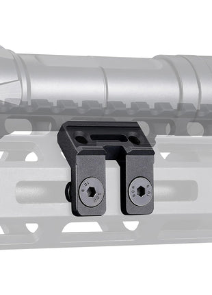 CVLIFE 45 Degree M-Rail Mount for Tactical Flashlight Compatible with Streamlight Protac Series/Surefire M300/M600 Series