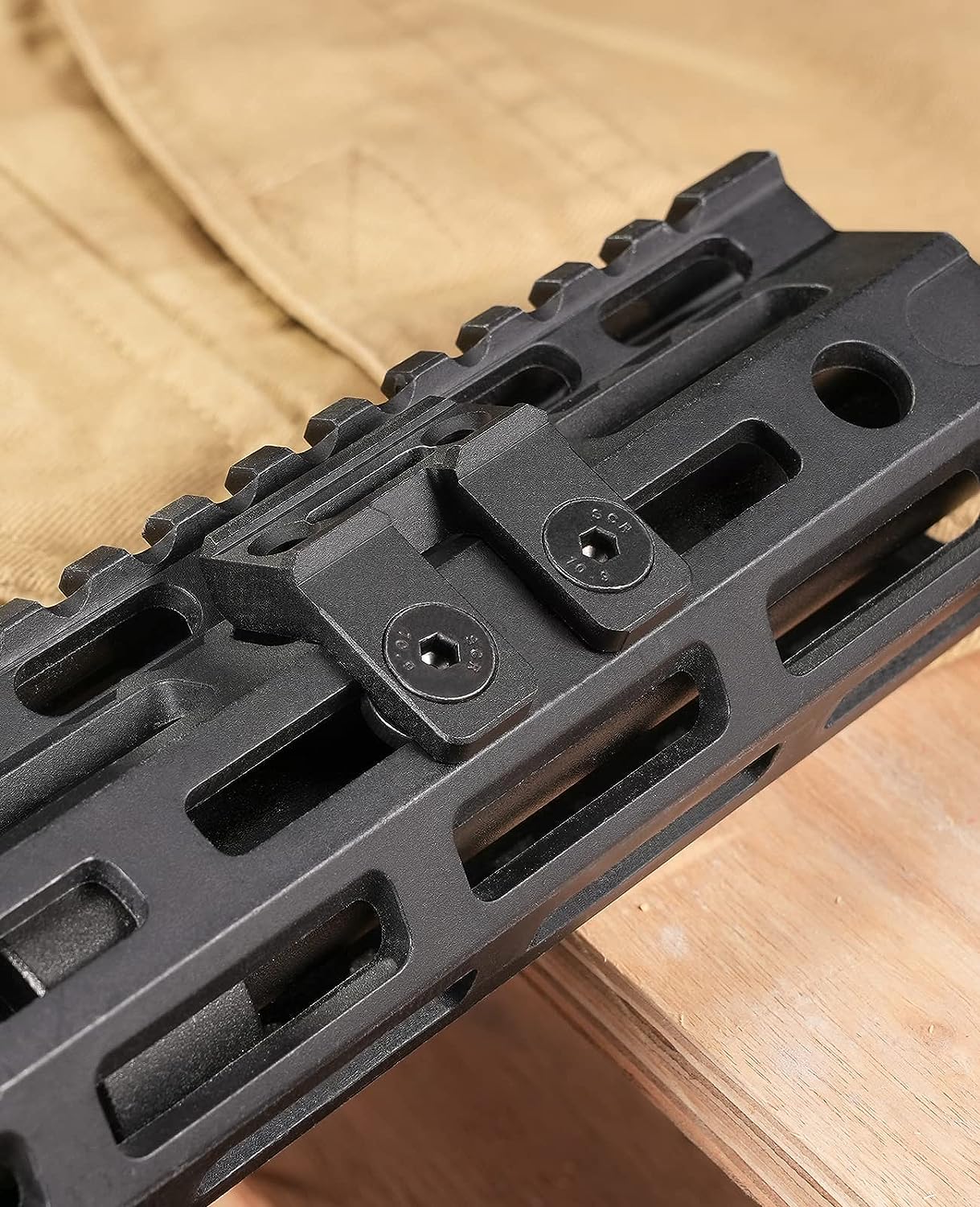 CVLIFE 45 Degree M-Rail Mount for Flashlight