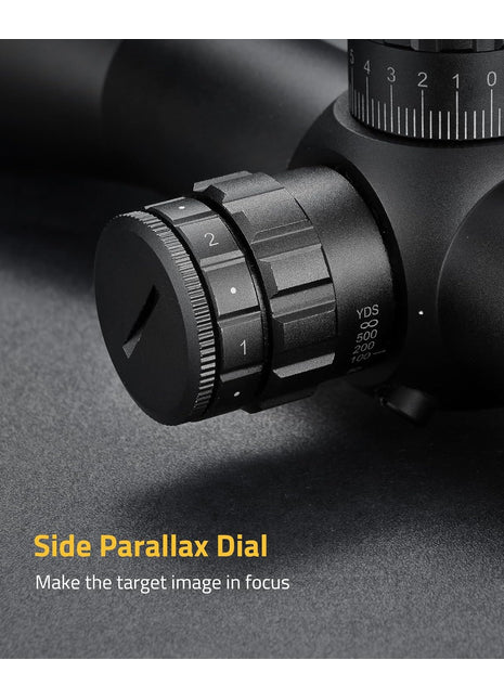 5-25x56AO Rifle Scope with Side Parallax Dial