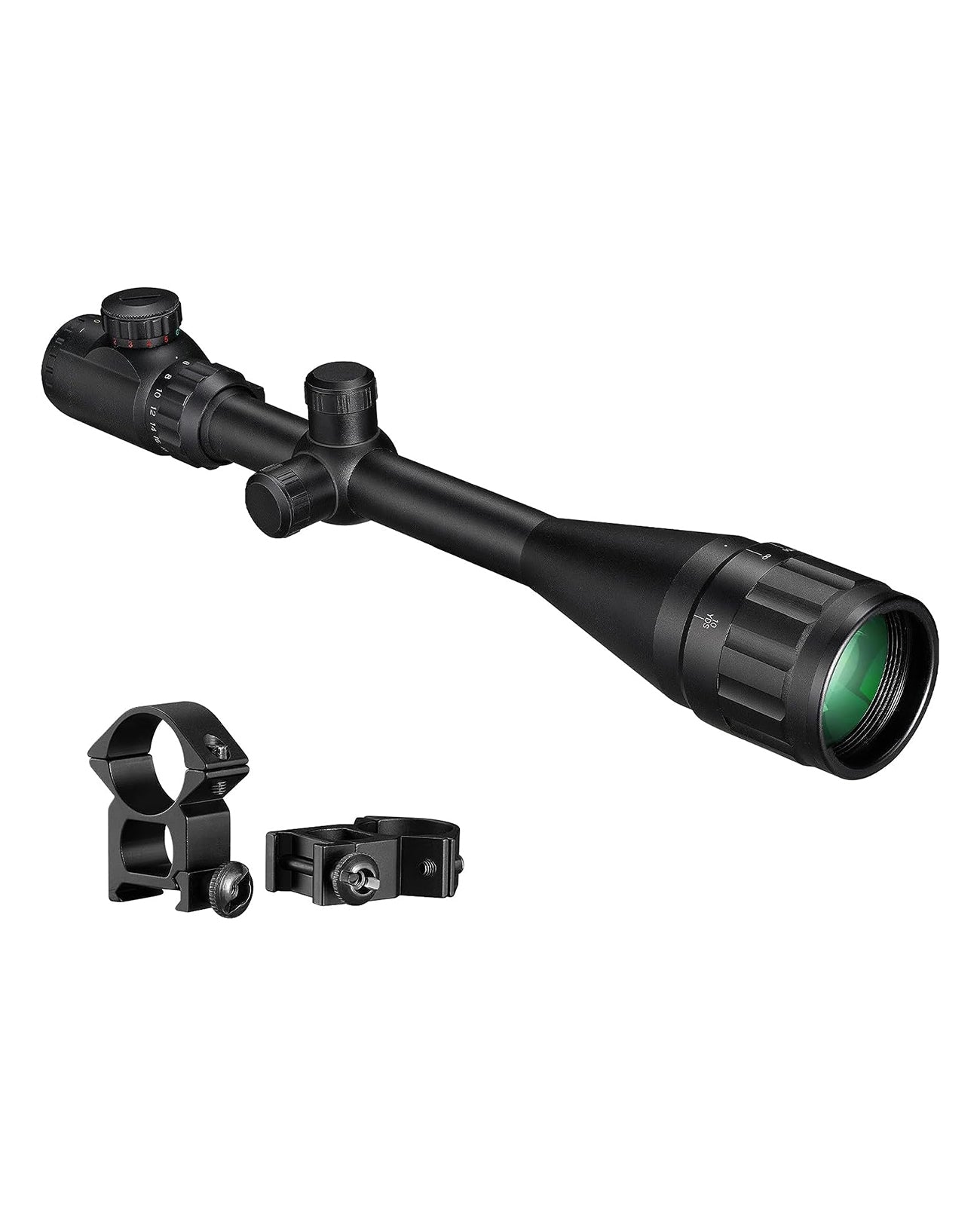 Cvlife Jackalhowl 6 24x50 Aoe Riflescope Red And Green Illuminated Sco