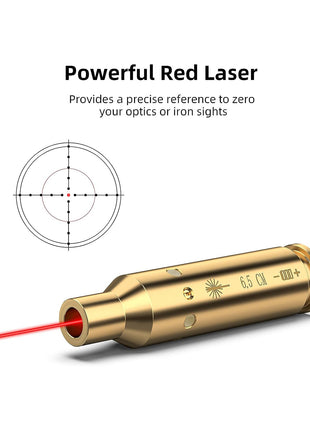 6.5cm Laser Bore Sight Red Laser Boresighter