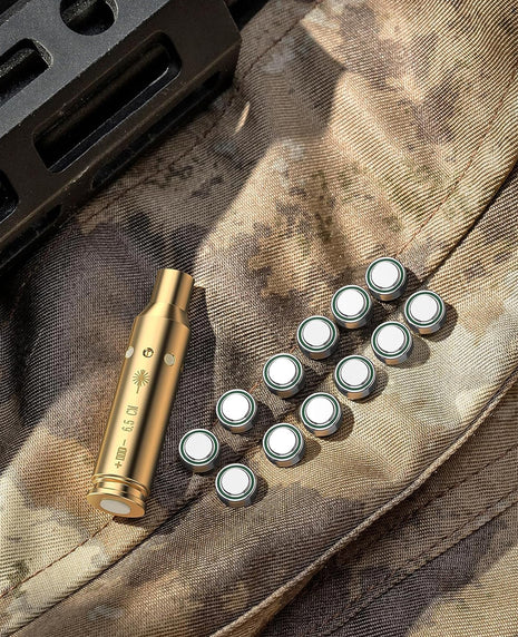 6.5cm Red Laser Boresighter with 4 Sets of Batteries