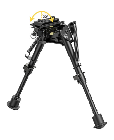 6-9 Inches Rifle Bipod Compatible with Mlok