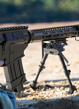 Adjustable Rifle Bipod for Shooting and Hunting