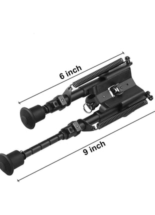 Dimension of 6-9 Inches Rifle Bipod