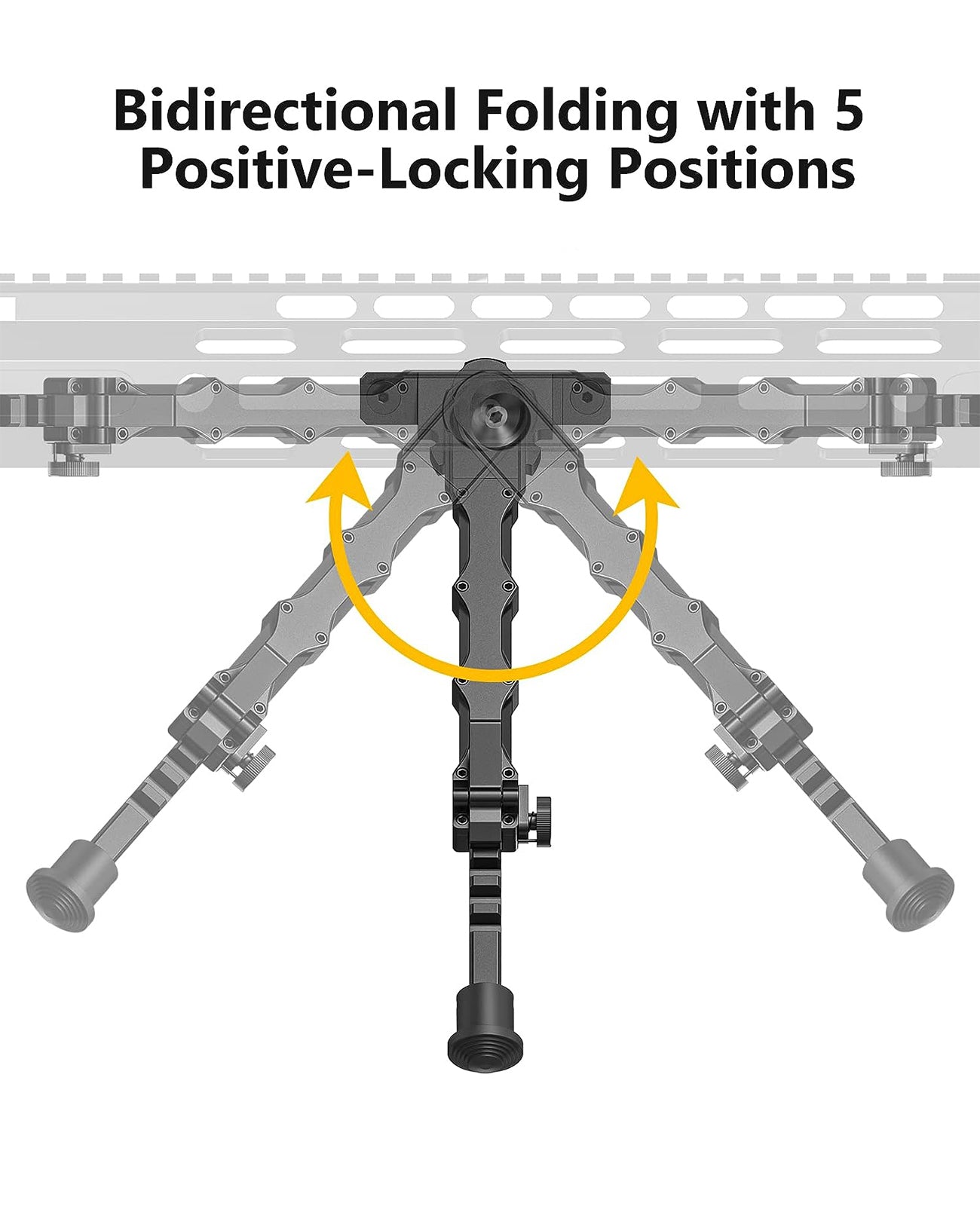 Bipode M-LOCK Pliant Réglable 7,5-9 - Pour Fusil De Chasse Bipode M-LOCK Pliant Réglable 7,5-9 - Pour Fusil De Chasse