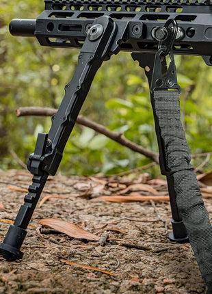 Mlok Rifle Bipod with 2 Point Sling for Hunting