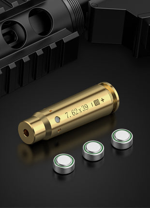 7.62x39mm Laser Boresighter with Batteries
