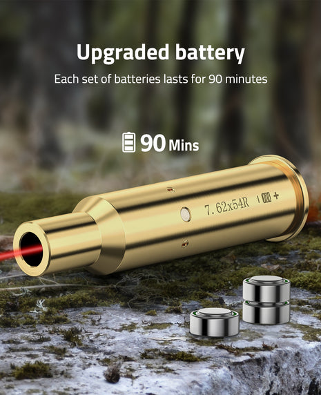 CVLIFE 7.62x54R Bore Sight with Upgraded Battery