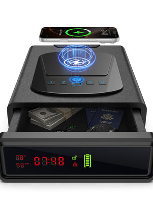 CVLIFE Fingerprint Safe featuring %rh