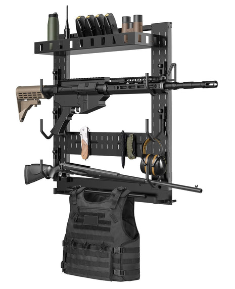 CVLIFE Gun Rack Wall Mount Compact Gun Rack