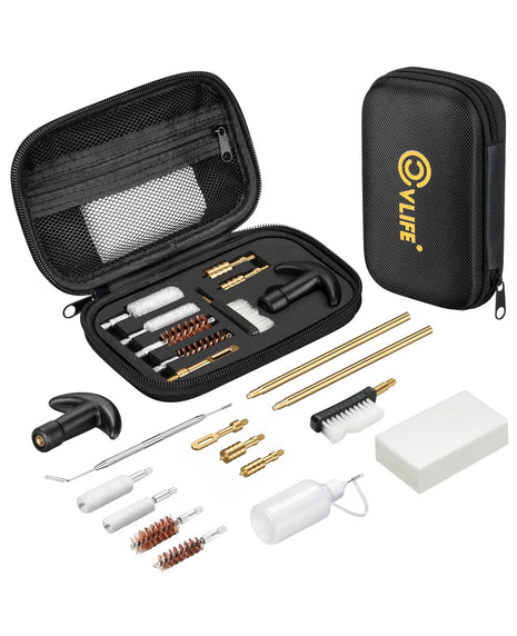 CVLIFE Gun Cleaning Kit 17hmr featuring vlife 9mm&.45
