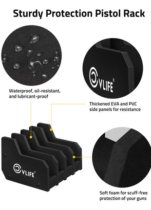 CVLIFE Safe Accessories featuring waterproof,oil-resistant and lubricant-proof 4 Slots