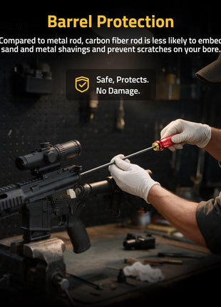 CVLIFE Gun Brushes featuring barrelprotection safe,protects nodamage