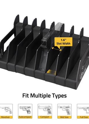 CVLIFE Holder 6 Slots featuring subcompact compact mid size 8 Slots