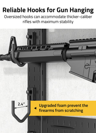 CVLIFE Gun Rack featuring reliable hooks for gun hanging Compact Gun Rack
