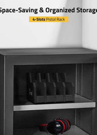CVLIFE Pistol Rack featuring space-saving & organized storage 4 Slots