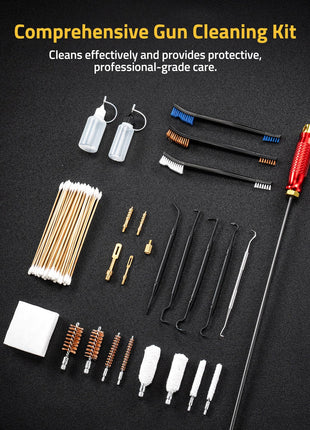 CVLIFE Cleaning Rod featuring comprehensive gun cleaning kit cleans effectively and provides protective