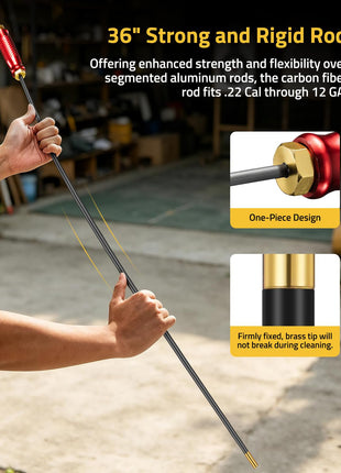 CVLIFE segmented aluminum rods featuring segmented aluminum rods, the carbon fiber