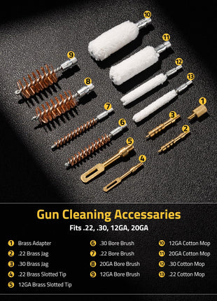CVLIFE Rifle Cleaning Rod featuring gun cleaning accessaries