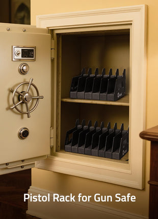 CVLIFE Safe Handgun Rack featuring pistol rackfor gunsafe 6 Slots