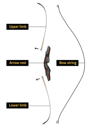 CVLIFE powerful bow featuring bow string lower limb 50 Pounds