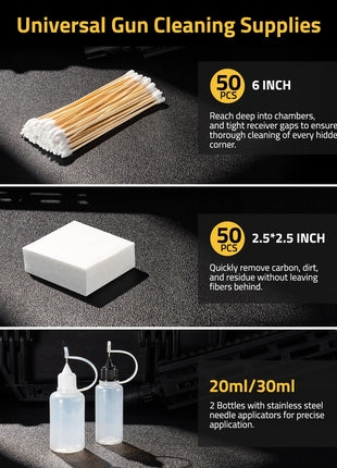CVLIFE Rifle Cleaning Rod featuring universal gun cleaning supplies
