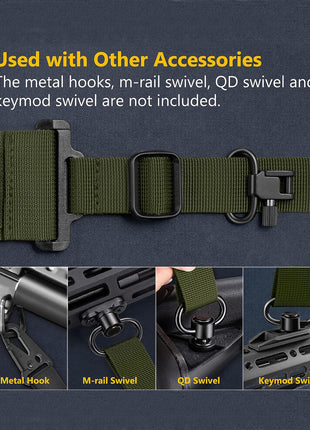 CVLIFE Shotgun Sling with Sling Swivels