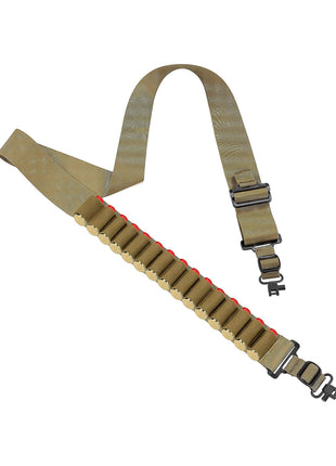 Adjustable 2 Point Sling with Sling Swivels for Outdoors Shotgun Ammo Sling