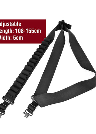 Adjustable Length Shotgun Sling for Guns