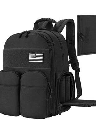 CVLIFE Range Backpack Gun Pistol Bags Handgun in black