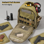 CVLIFE shooting range bag featuring instant full access no more digging