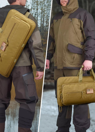 CVLIFE soft gun case in flat dark earth
