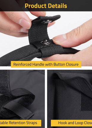 CVLIFE Lightweight Short featuring hook and loop closures