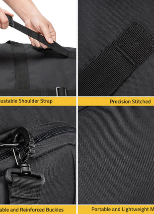 CVLIFE Hunting featuring precisionstitched detachableandreinforcedbuckles portableand lightweightmaterial in black