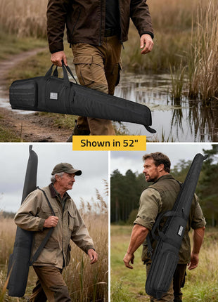 CVLIFE Case Hunting featuring shown in 52" in black