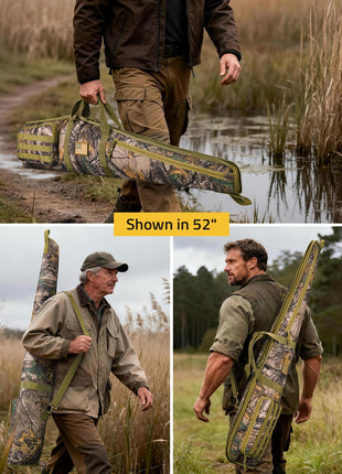 CVLIFE Case Hunting featuring shown in 52" in leaf camo