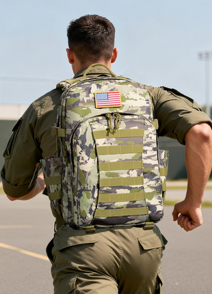 CVLIFE assault backpack in auriclash