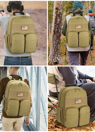 CVLIFE range bag in tan