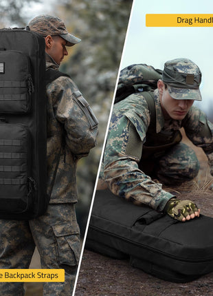 CVLIFE Out Truck Bag featuring draghandle hideable backpack straps