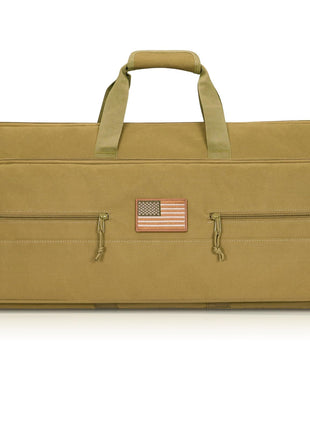 CVLIFE 28 Soft Rifle Pistol Case Hunting Shooting in flat dark earth