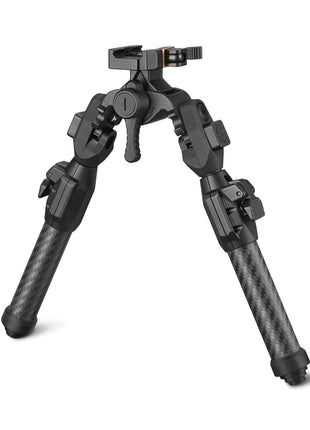 CVLIFE Carbon Fiber Tiltable Quick Release Picatinny Bipod
